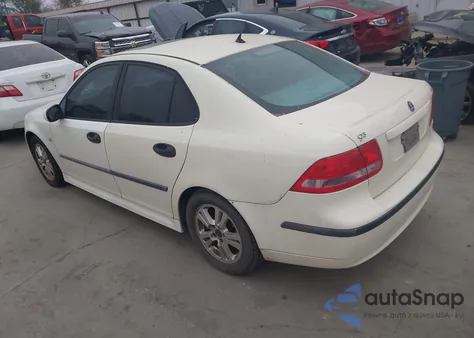 2006 Saab 9-3 2.0T z USA, uszkodzony, nr VIN YS3FD49Y361006563